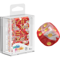 Oakie Doakie Dice D6 12 mm Gemi - Red Sky (36)