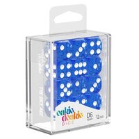 Oakie Doakie Dice D6 16 mm Speckled - Blue (12)