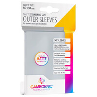 Gamegenic 50 Matte Standard Outer Sleeves
