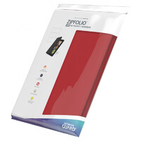 18-pocket ZipFolio XenoSkin Red