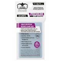 Ultimate Guard Premium Soft Sleeves for Board Game Cards Mini European (50) (46x71mm)