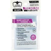 Ultimate Guard Premium Soft Sleeves for Board Game Cards (80) (67x103mm)