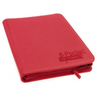 Ultimate Guard - 8-Pocket ZipFolio XenoSkin Red