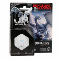 D&D Dicelings - White Dragon