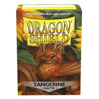 Dragon Shield - Box 100 - Tangerine Matte