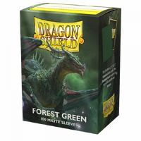 Dragon Shield - Box 100 - Forest Green MATTE
