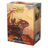 Dragon Shield - Box 100 - MATTE Dual Art - The Adameer