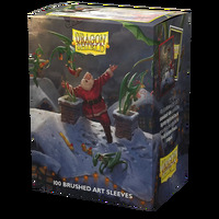 Dragon Shield - Brushed Art - Box 100 - Christmas 2023