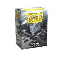 Dragon Shield - Box 100 - Snow Matte Dual Sleeves