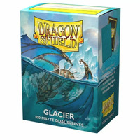 Dragon Shield - Box 100 - Glacier Matte Dual Sleeves