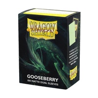 Dragon Shield - Box 100 - Gooseberry Matte Dual Sleeves