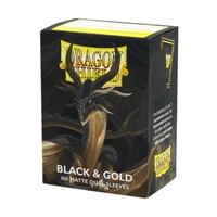 Sleeves – Matte Dual – Black & Gold