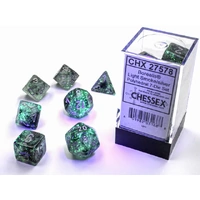 CHX 27578 Borealis Polyhedral Light Smoke/Silver Luminary 7-Die Set