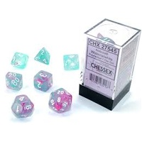 CHX 27545 Nebula Polyhedral Wisteria/White Luminary 7-Die Set