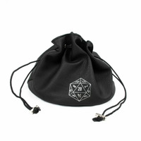 LPG Multipocket Leather Dice Bag Black