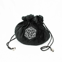 LPG Multipocket Fluffy Dice Bag Black