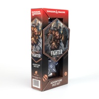 D&D Adventure Dice - Fighter - Blue
