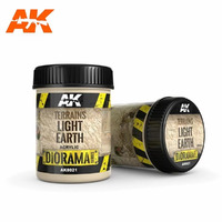 AK Interactive Dioramas - Terrains Light Earth 250ml