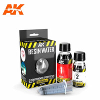 AK Interactive Dioramas - Resin Water 2 Components Epoxy Resin 180ml