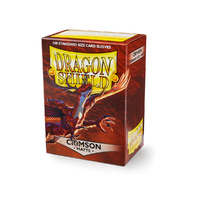 Dragon Shield - Box 100 - Crimson Matte