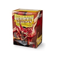 Dragon Shield - Box 100 - Ruby Matte