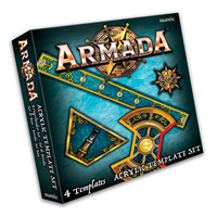 Mantic Armada Acrylic Template Set