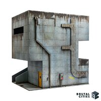 Brutal Cities MDF Terrain: The Institute