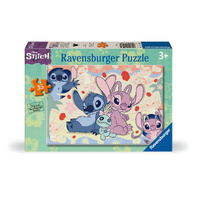 Ravensburger - Disney Stitch Time Together Puzzle 35 Pieces