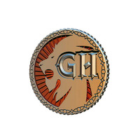 Gloomhaven Kickstarter Challenge Coin (RED)