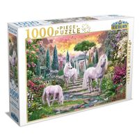 Tilbury Classical Garden Unicorns 1000pc Puzzle