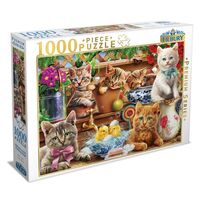Tilbury Kittens in the Potting Shed 1000pc Puzzle