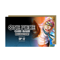 7pm Friday 15th August 2025 One Piece Card Game OP-12 LEGACY OF THE MASTER Release Event