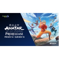 Magic the Gathering Avatar: The Last Airbender Prerelease 14-16 November 2025