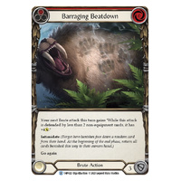Barraging Beatdown (Red) (Regular) - 1HP