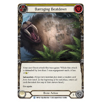 Barraging Beatdown (Yellow) (Regular) - 1HP