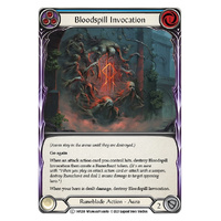 Bloodspill Invocation (Blue) (Regular) - 1HP