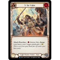 V for Valor (Yellow) - DTD