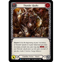 3x Thunder Quake (Red)  - EVR