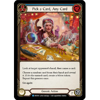3x Pick a Card, Any Card (Blue)  - EVR