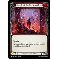 Mark of the Black Widow (Red) (Regular) - HNT