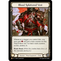Blood Splattered Vest (Rainbow Foil) - HNT