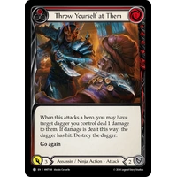 Throw Yourself at Them (Red) (Regular) - HNT