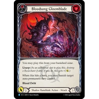 Bloodsong Gloomblade (Red) (Rainbow Foil) - IAR