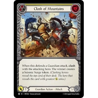 Clash of Mountains (Yellow) (Rainbow Foil) - MPG