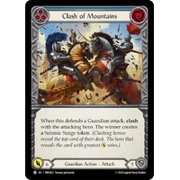 Clash of Mountains (Blue) (Rainbow Foil) - MPG
