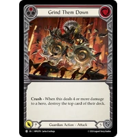 Grind Them Down (Red) (Rainbow Foil) - MPG