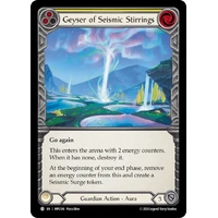 Geyser of Seismic Stirrings (Yellow) - MPG