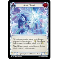 Auric Shards (Red) [OMN027] (Omens of the Third Age)  Rainbow Foil