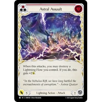 Astral Assault (Red) [OMN160] (Omens of the Third Age)  Rainbow Foil