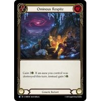 Ominous Respite (Yellow) [OMN218] (Omens of the Third Age)